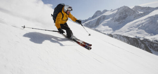 Skier downhill